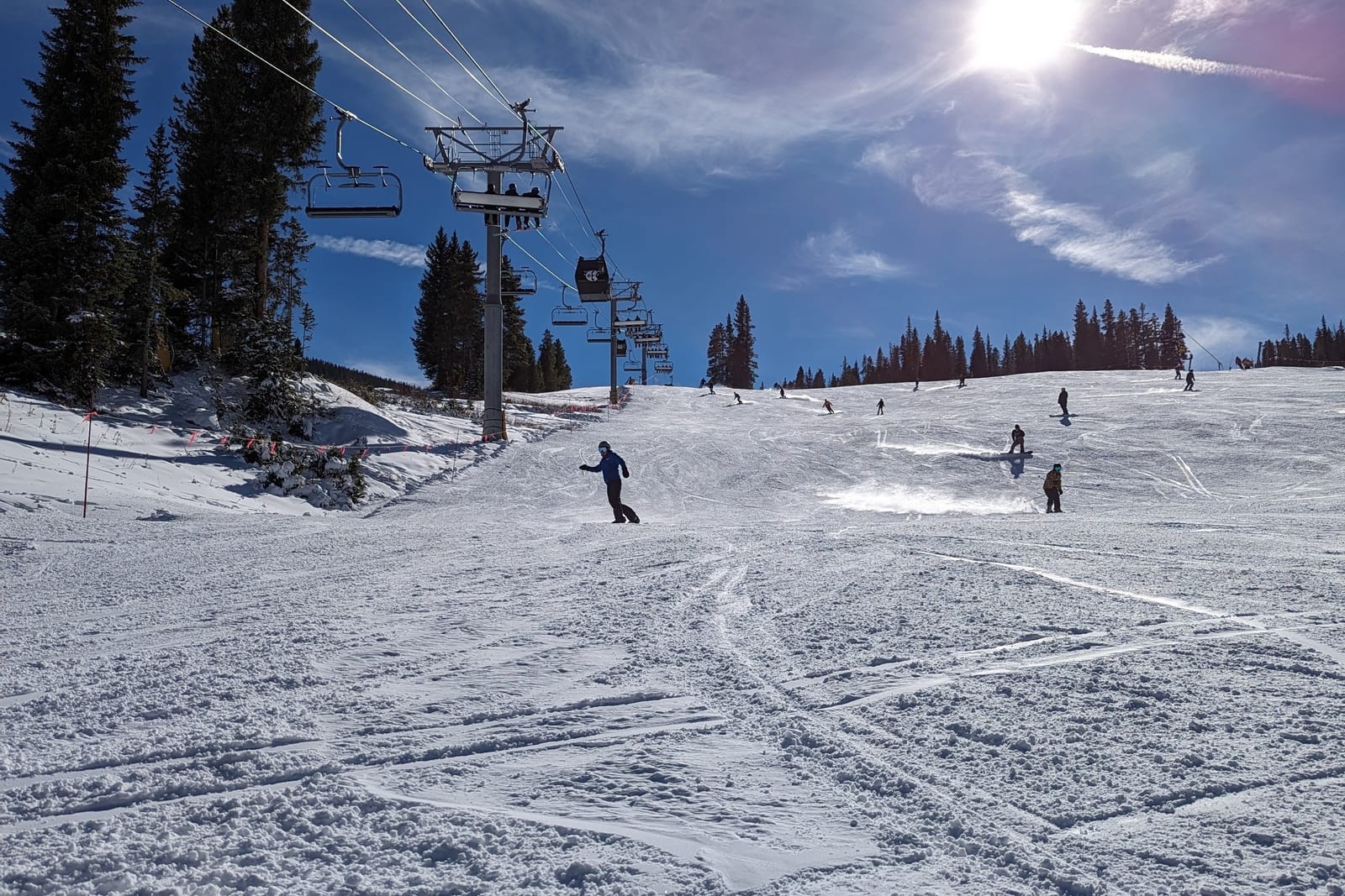 Winter Park - Erstes Skifahren in den Rockies