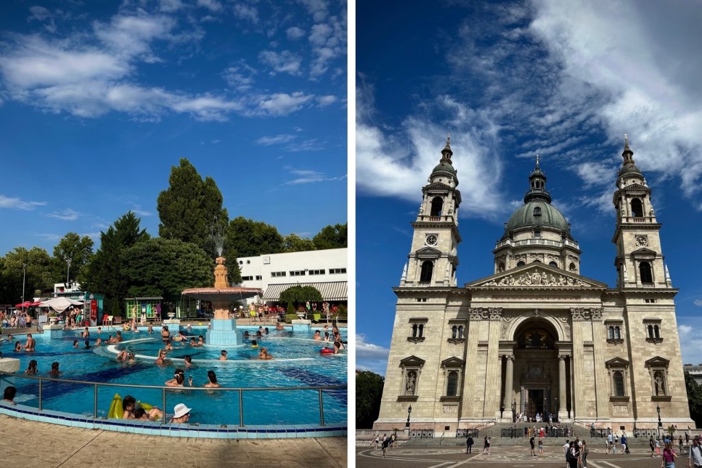 Széchenyi Thermalbad und St. Stephans-Basilika